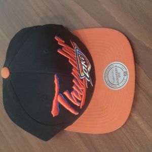 Mitchell and mess adjustable fitted hat